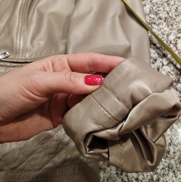 Genuine leather jacket (size L) - Picture 7 of 8